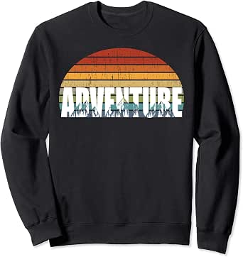 mountain scene sweatshirt