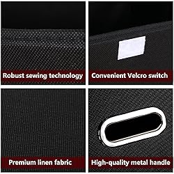 STOREONE Fabric Storage Cube Bins Foldable