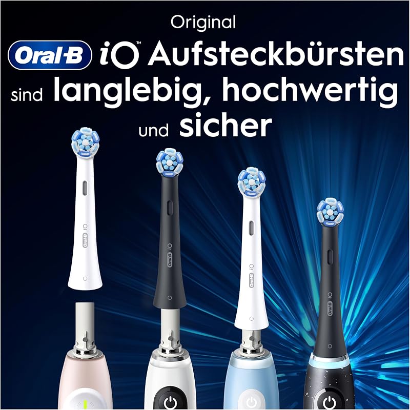 iO Aufsteckbürsten Ultimative Reinigung, Weiß, 8 Stück