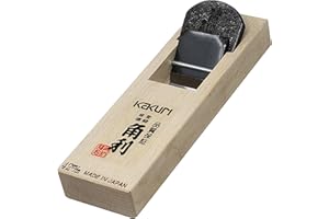 KAKURI Japanese Block Plane for Woodworking 42mm, Aogami Blue Steel No.2 Blade, Professional Hand Planer Tool, Made in JAPAN