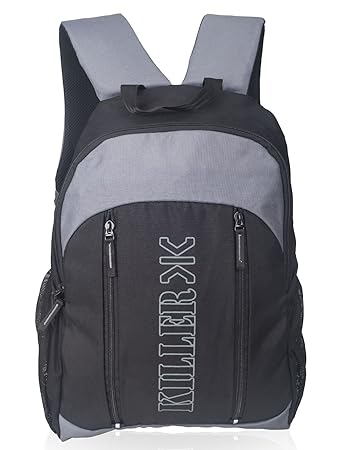 Killer KAVIN Laptop Backpack for 15.6 inch Laptop - Trendy Everyday Carry College Backpacks For Boys - Black