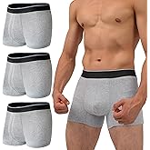 KARSWATT Reusable Absorbent Leak Proof Urinary Incontinence Underwear for Men Bladder Control Breathable Boxer Briefs