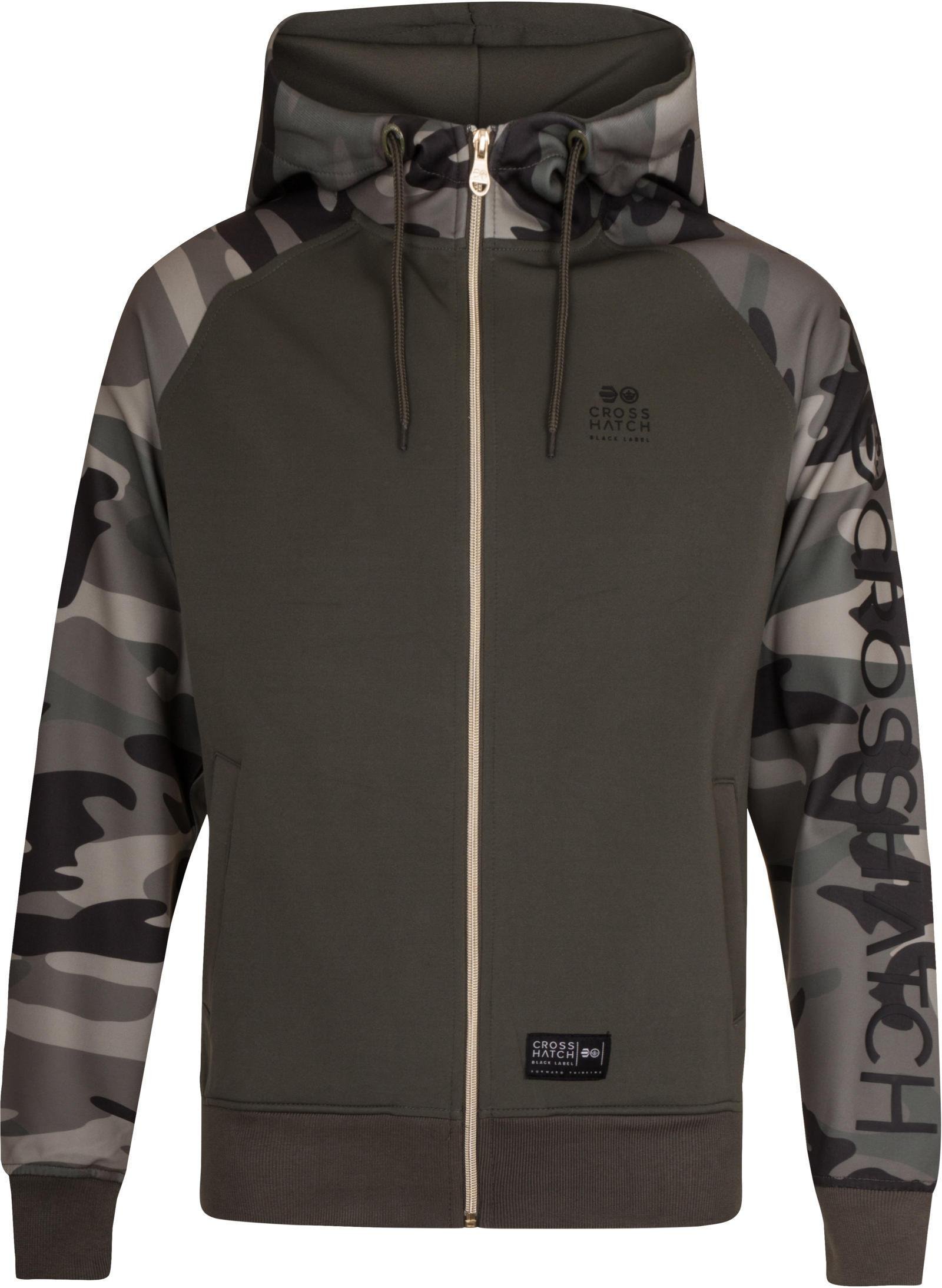 crosshatch camo hoodie