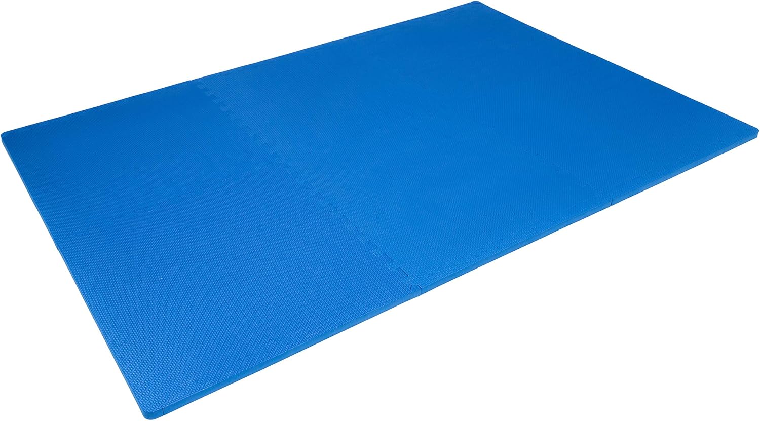 ProsourceFit Extra Thick Puzzle Exercise Mat ¾, EVA Foam Interlocking Tiles for Protective, Cushioned Workout Flooring for Home and Gym Equipment, Blue : Sports & Outdoors