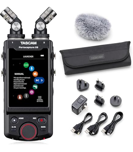 TASCAM　Portacapture X8 Portacapture X8 | 8-Channel 32-Bit Float Portable Audio Field