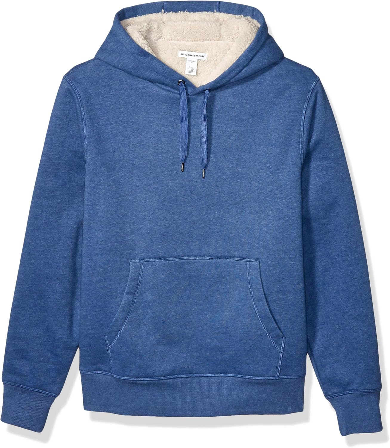 sherpa lined pullover hoodie