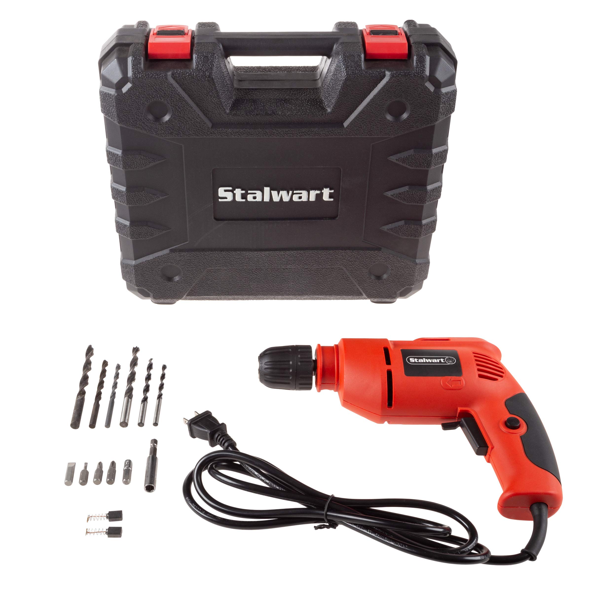 Stalwart Electric Power Drill with 6Foot Cord Variable Speed