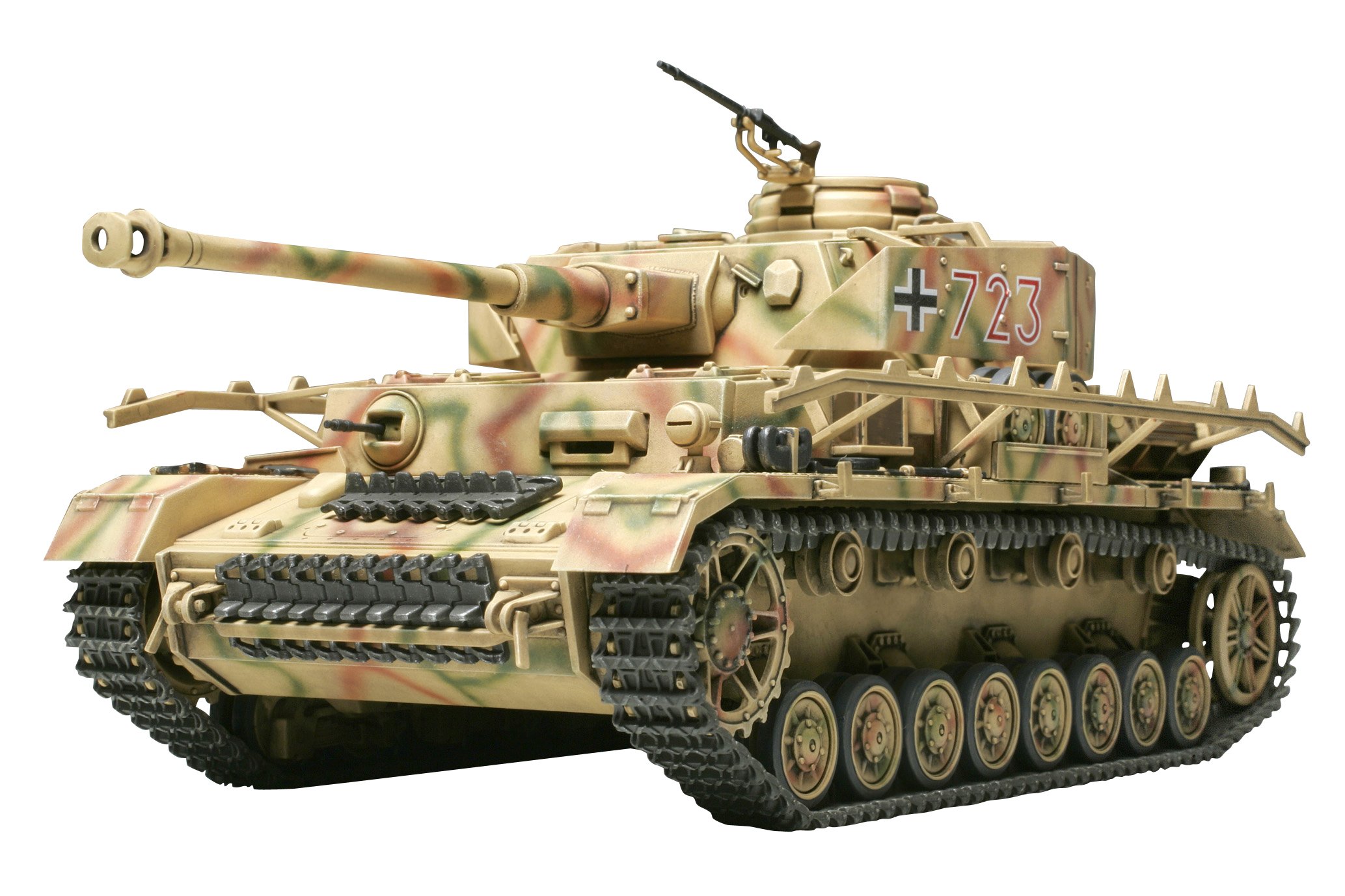 TAMIYA 32518 1:48 German Panzerkampfw.IV AUSF.J Model Building, Plastic Kit, Crafts, Hobby, Gluing, Plastic Kit, Unpainted, Multi-Coloured