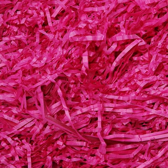 100g CRISP Shredded Tissue Paper Very Fine 2mm Cut. Choice of Colours