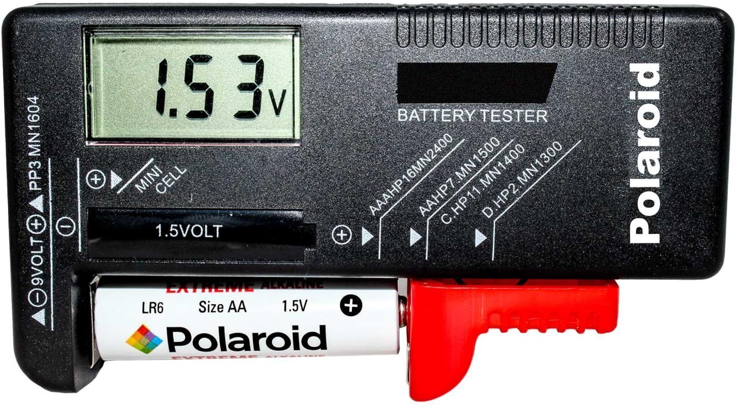Polaroid Extreme AA Alkaline Batteries Wholesale Bulk Bundle Pack (100-Pack) Non Rechargeable: Health & Personal Care