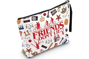 GENERIC Friendship Makeup Bag Cool Thing Merch Gifts Inspirational Quote Cosmetic Pouch Friend Merchandise Gifts for Women BFF Bestie Sister Travel Toiletry Organizer Christmas Birthday Graduation Pencil Case
