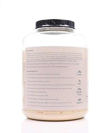 Amazon.com: Naked Avena + Whey – Proteína de Suero de avena ...