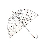 SMATI Stick Clear Umbrella - Windproof - Birdcage