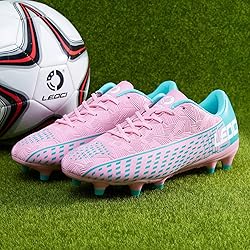 LEOCI Soccer Cleats for Women's and Men's Outdoor