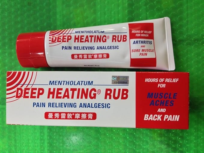 Mentholatum Deep Heating Rub Pain Relieving Analgesic 94.4g