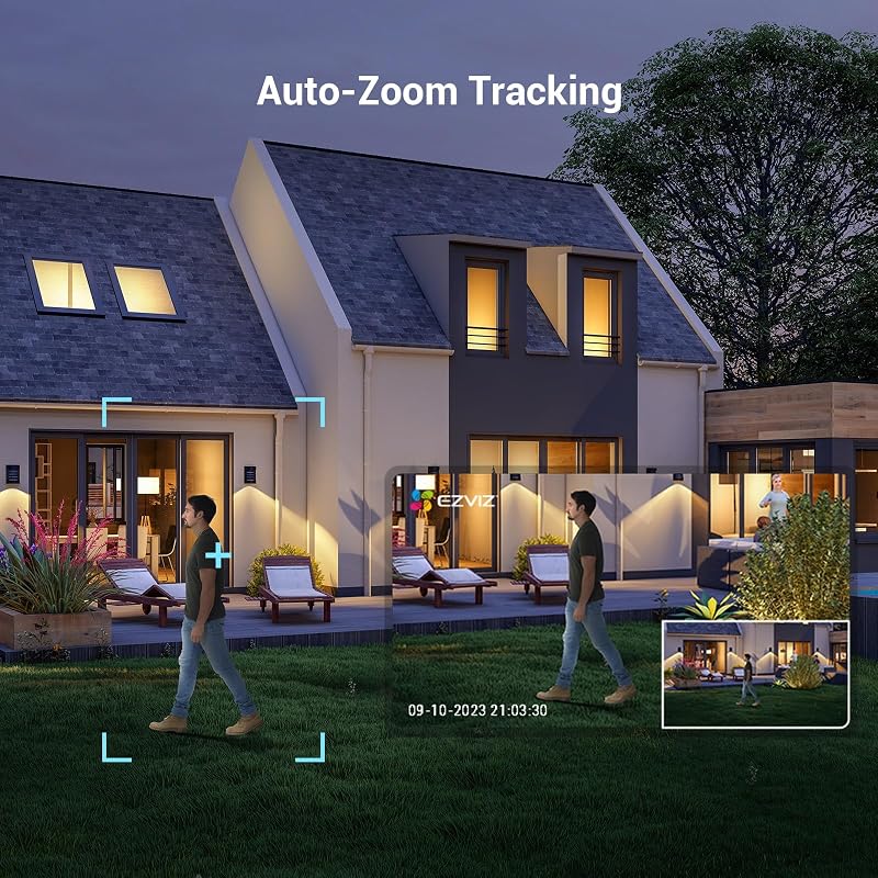 5MP Pan&Tilt Überwachungskamera Aussen WLAN C8c 3K 2er Pack