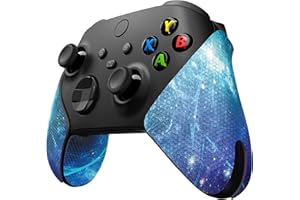 eXtremeRate PlayVital Anti-Skid Pro Grips for Xbox Series X/S Controller, Sweat-Absorbent, Professional Textured Soft Rubber 