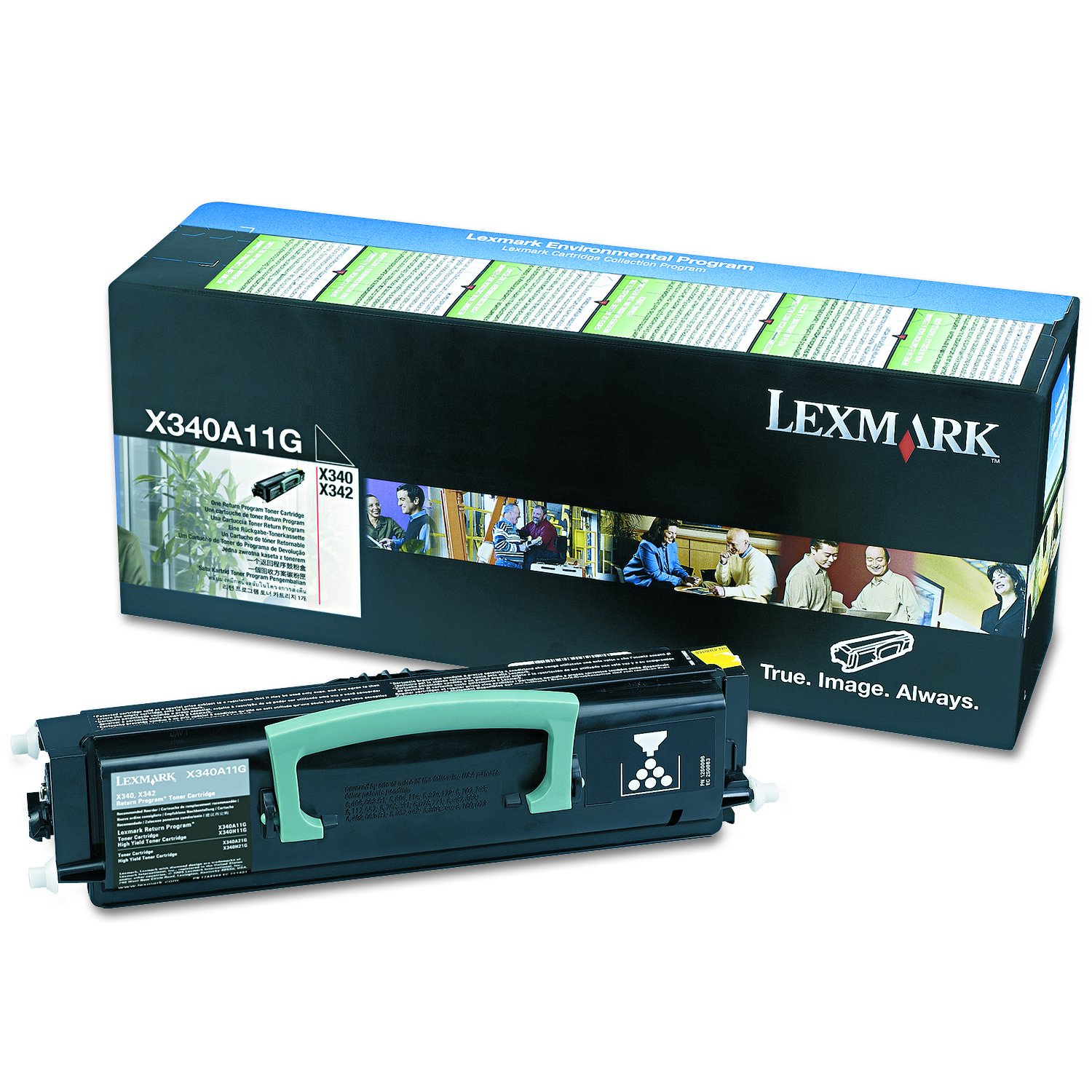 Lexmark - laser toner cartridge - 1 x black - 2500 pages X340A11G for X340 x340n x340e X342 X342N X342e