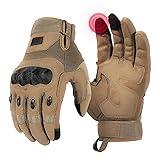 KEMIMOTO Tactical Gloves for Men, Touchscreen