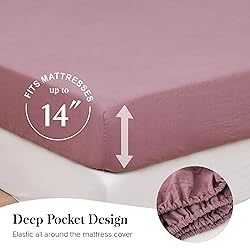 Simple&Opulence 100% Pure Linen Sheet Set Full