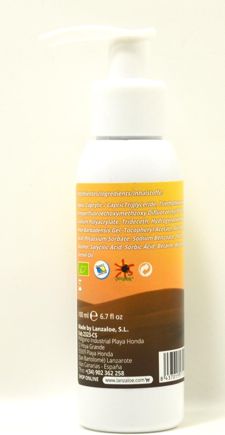 Lanzaloe Argan Oil Cream with Aloe Vera 100ml, 100 ml (Pack of 1) - Image 5