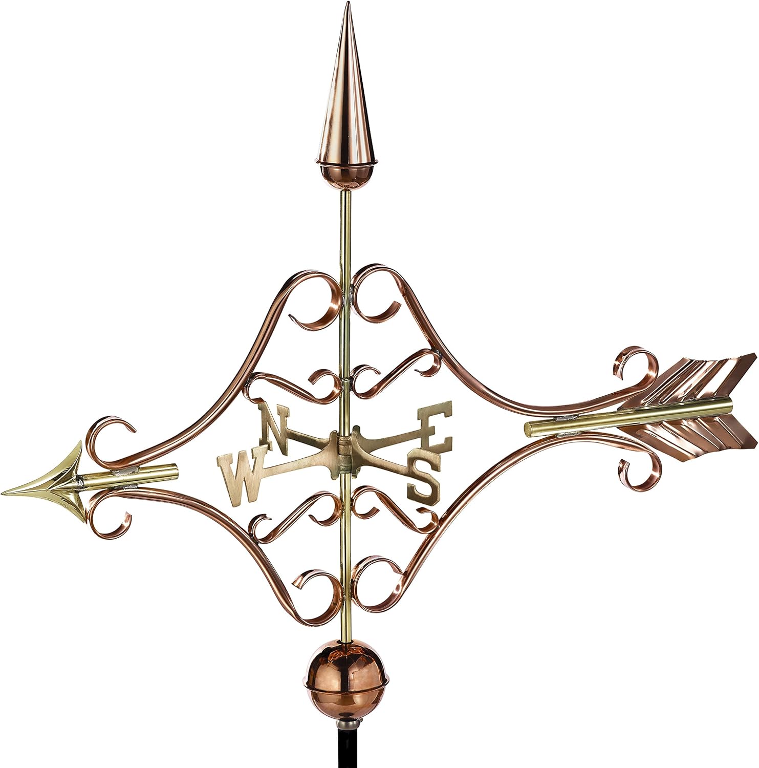 Weathervanes - Good Directions Victorian Arrow Weathervane, Pure Copper