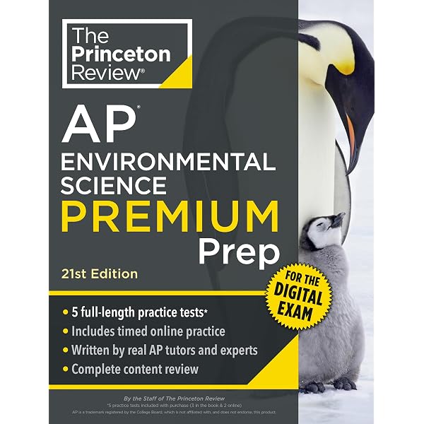 Amazon.com: Princeton Review AP Environmental Science Prep, 2023
