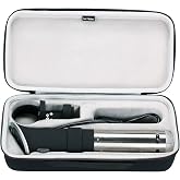 LTGEM Case for Anova Culinary Sous Vide Precision Cooker 3.0/2.0/Nano 2.0 | Hard Shell Storage Carrying Bag Cover for Anova Sous Vide Cooker Accessories, Waterproof &amp; Shockproof, Black+Gray (Case Only)