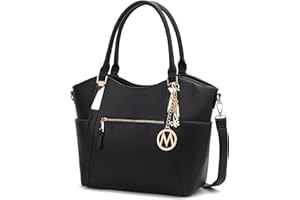 MKF Collection Tote Bag for Women Vegan Leather Shoulder Bag – Top-Handle Purse, Ladies Handbag by Mia K