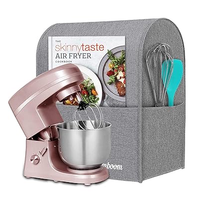 Buy Simboom Stand Mixer Cover For 6 8 Quart Kitchenaid Mixers Dust Cover With Pockets For Kitchenaid Mixers And Extra Accessories Grey Online In Indonesia B07vfhl393