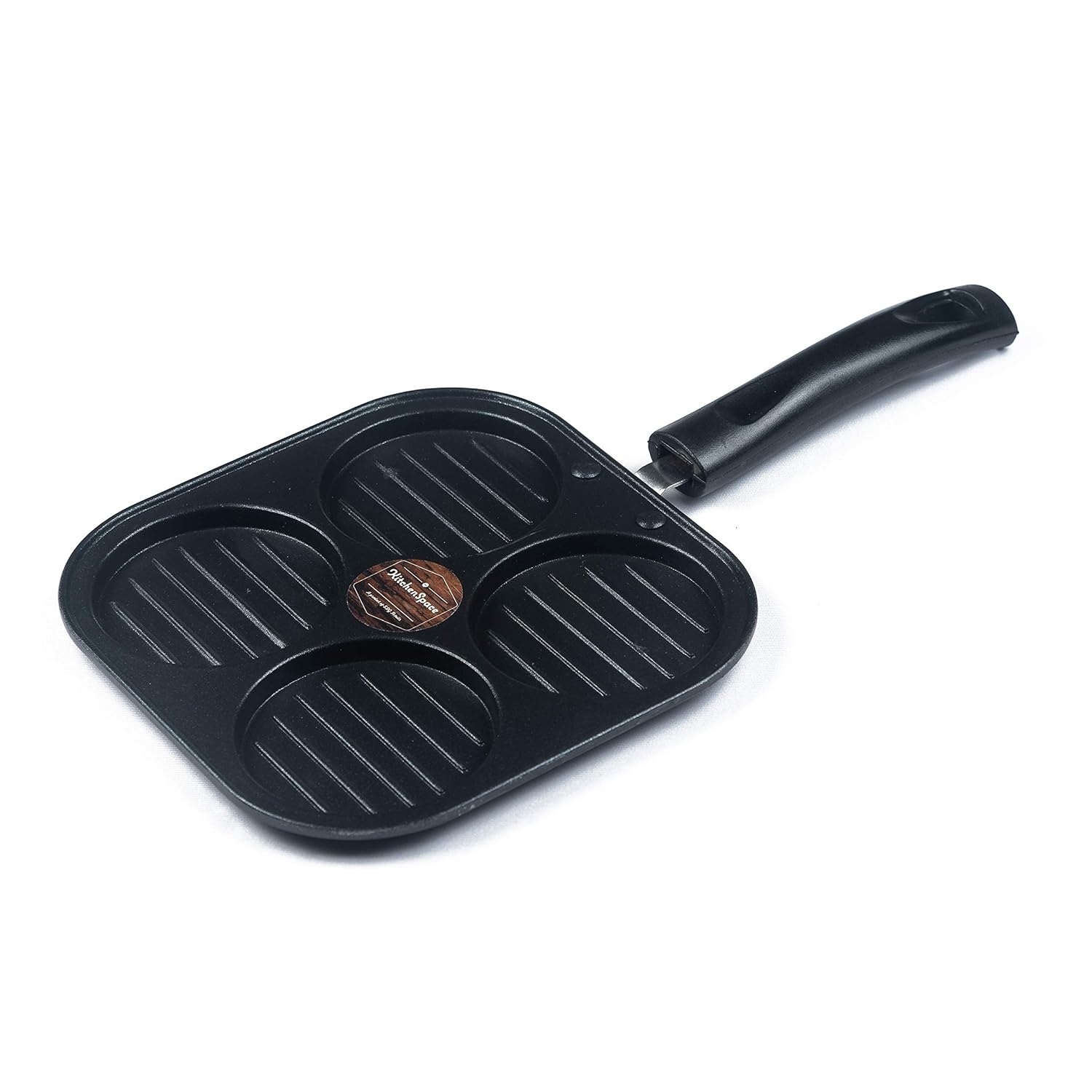 Buy KitchenSpace NonStick Aluminium Die Cast Grill Pan/Mini Uttapam
