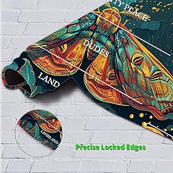 JANENFNA TCG Playmat with Magic Zones 24 x 14