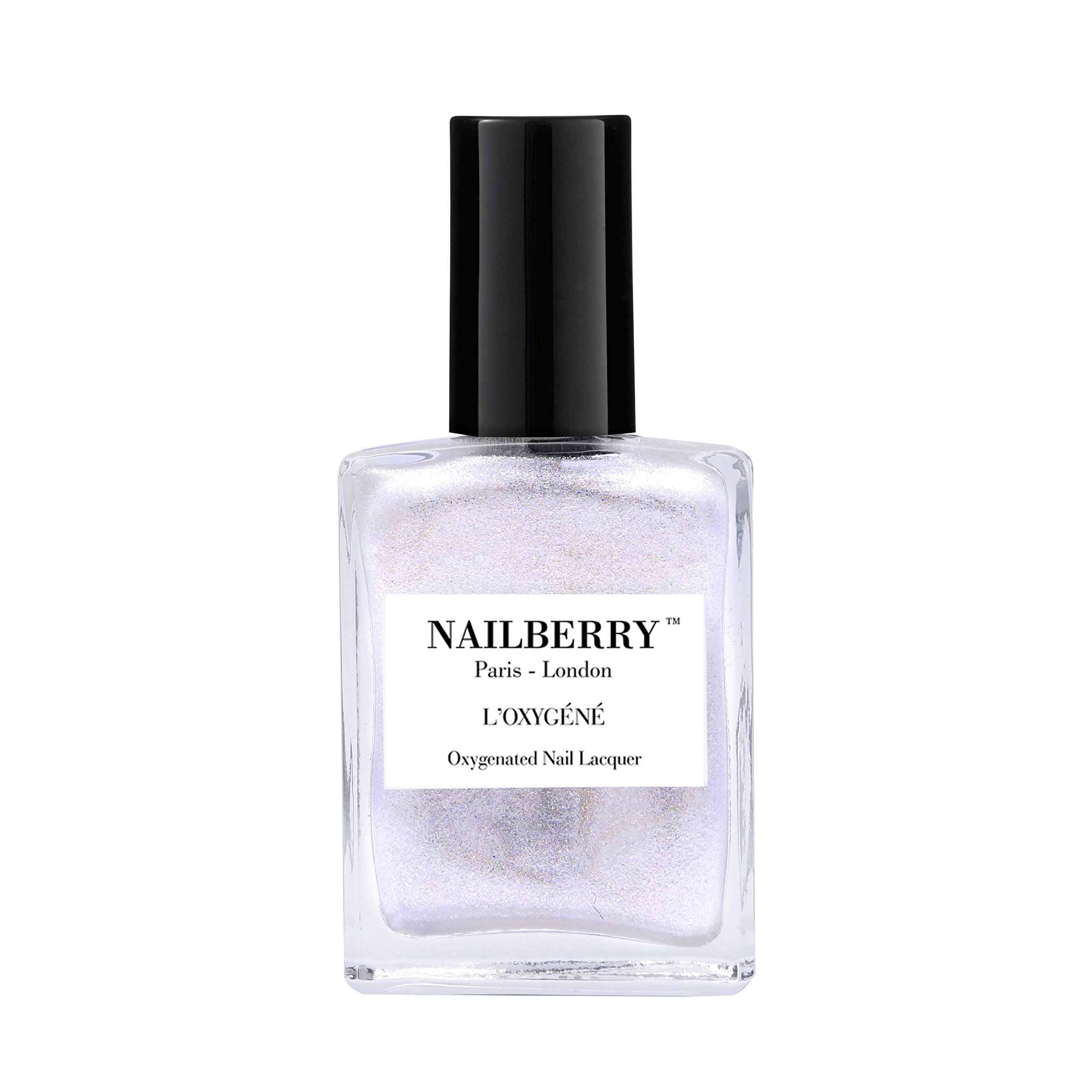 Nailberry L'Oxygéné Oxygenated Nail Lacquer | Star Dust, 15 ml | Polish for a Healthier Manicure & Long Lasting Colour | 12-Free, Vegan, Halal, Cruelty & Gluten Free