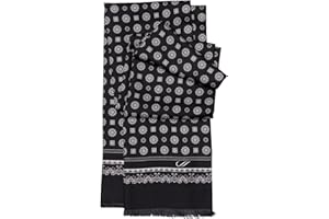 Elizabetta Men's 100% Silk Dress Scarves - Printed, Tuxedo and Opera - Made in Italy