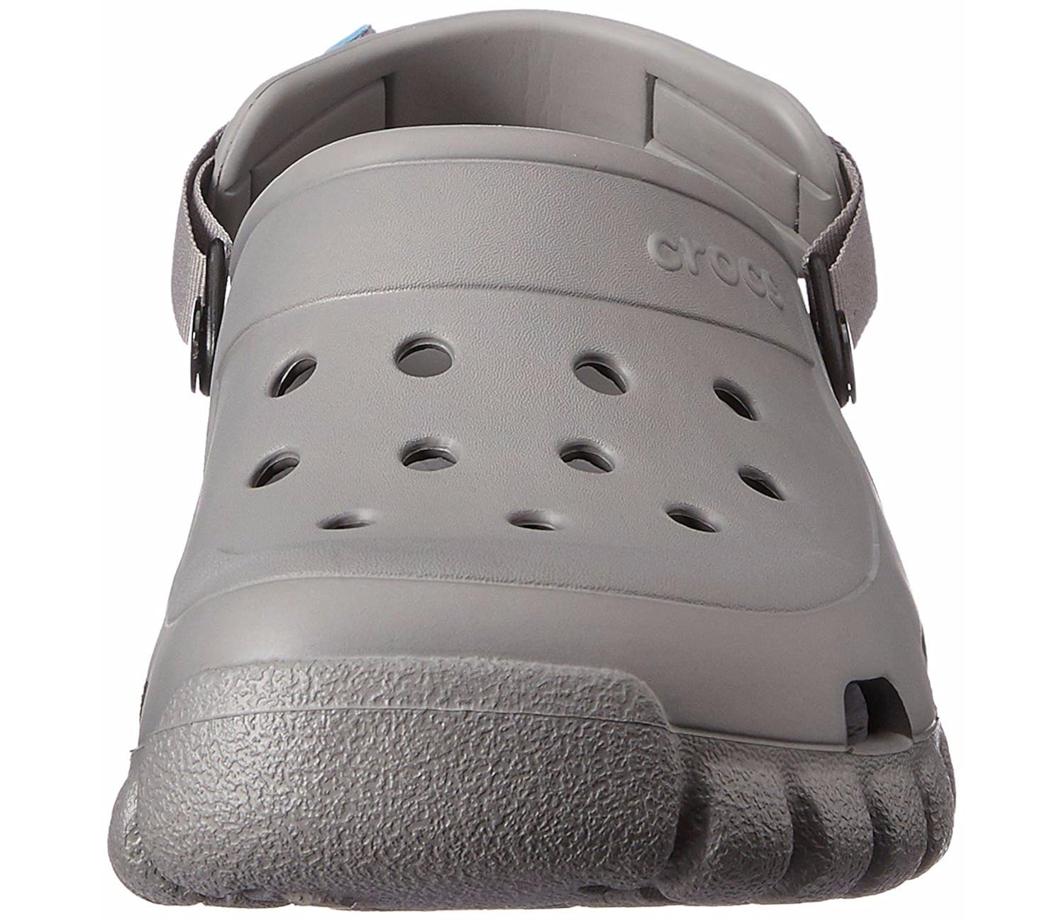 crocs unisex smoke charcoal rubber clogs (crocs_887350746198) -m9w11