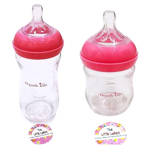 Buy The Little Lookers Premium Quality Bpa Free Wide Neck Glass
