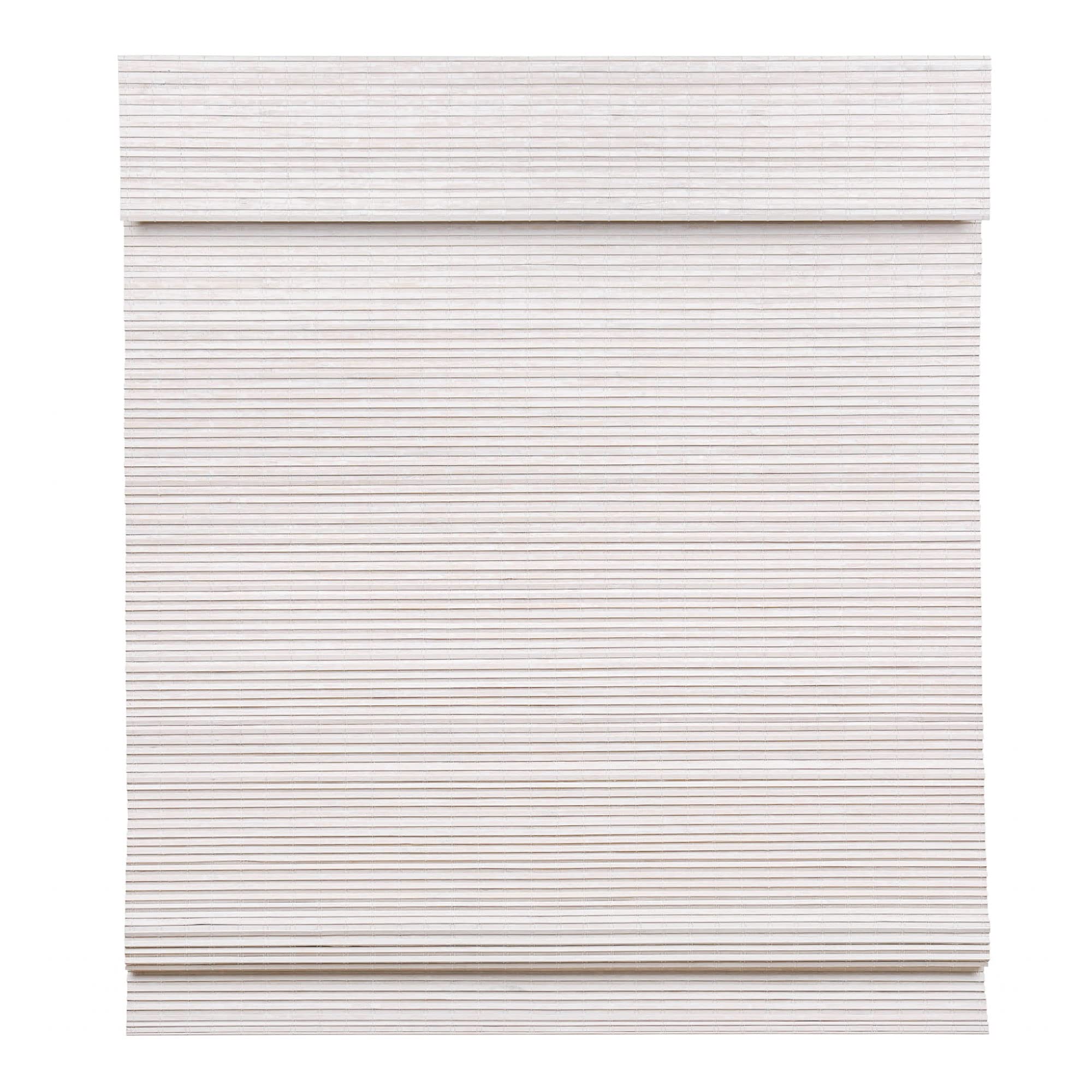 LazBlinds Cordless Bamboo Roman Shades, Privacy