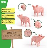 Schleich Farm World Pig Toy Figurine - Realistic Animal 2.3 inch Kids 3+ view 4