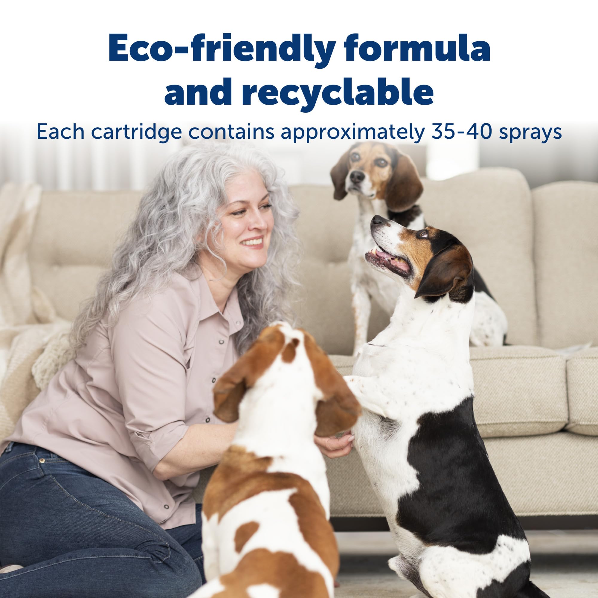 PetSafe Spray Refill - Citronella - No-Mess Replacement Cartridges Spray Dog Bark Collar Remote Training Collar - Refill Cartridge Only - 3-Pack - PAC00-16371