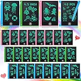 Zhehao 42 Pack Mini LCD Writing Tablet for Kids 4.5 Inch Reusable Doodle Boards Toddler Electronic Drawing Pad Back to School Gift Erasable Educational Tools Girls Boys Birthday Party Favor