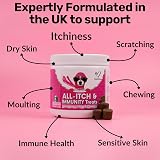 NutriPaw All-Itch Treats for Dogs - Flea & Tick Chews - Soothe Itching view 3