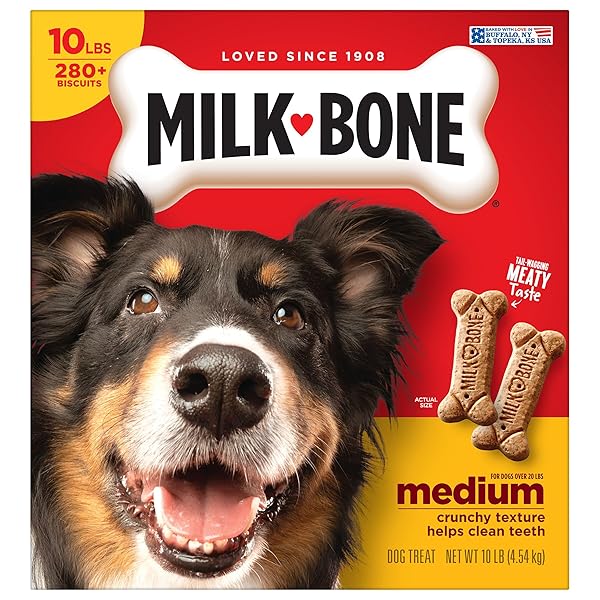 MILK-BONE ORIGINAL DOG TREATS BISCUITS FOR MEDIUM DOGS,...