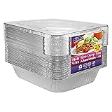 Nicole Home Collection Aluminum Pans With Lids Half