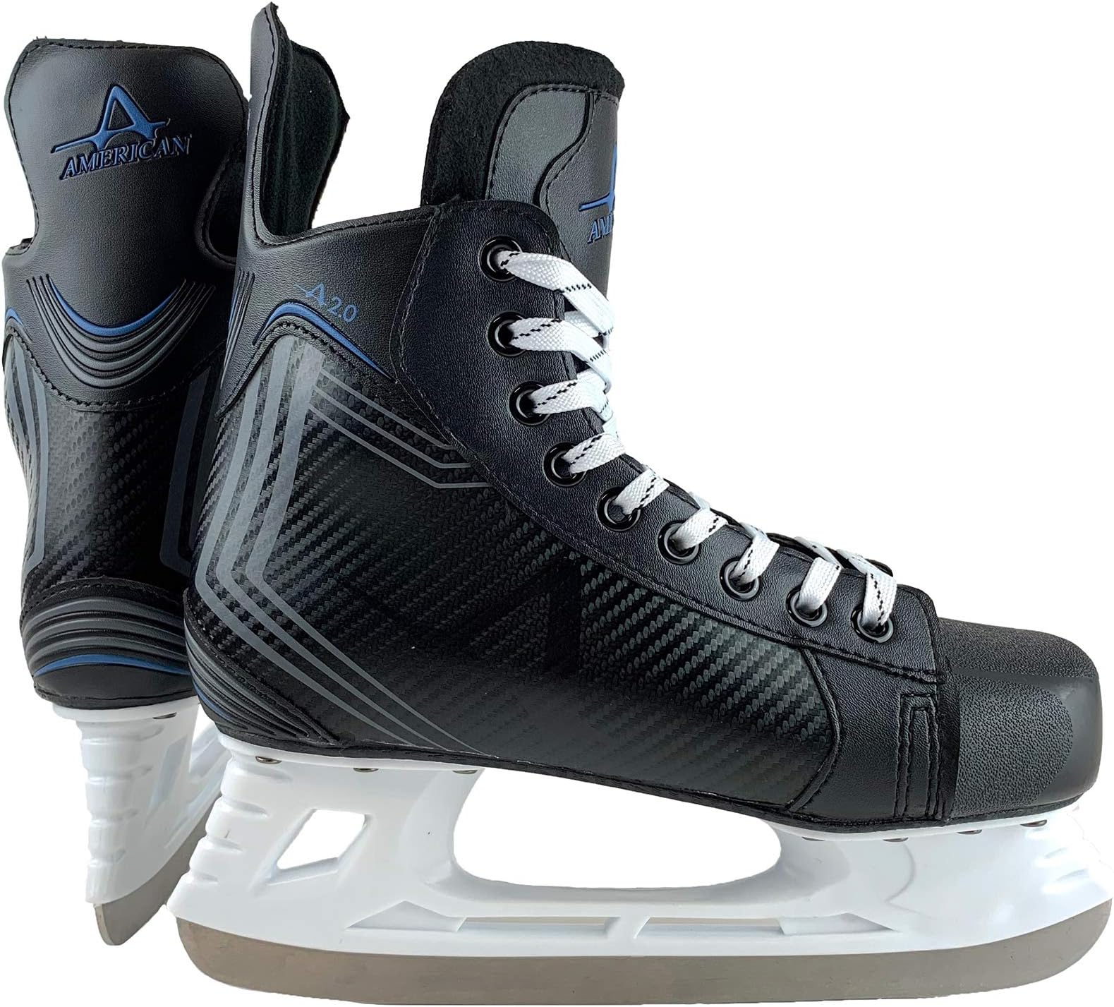 American Athletic Shoe Boy's Ice Force Hockey Skates