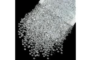 5300pcs 3mm Transparent Clear Resin Rhinestones for Bedazzling Crafting Flatback Jelly Stones Gems No-Hotfix Diamonds Charms 