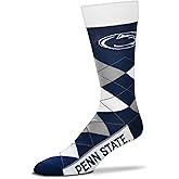 For Bare Feet NCAA unisex-adult Argyle Line Up Team Socks