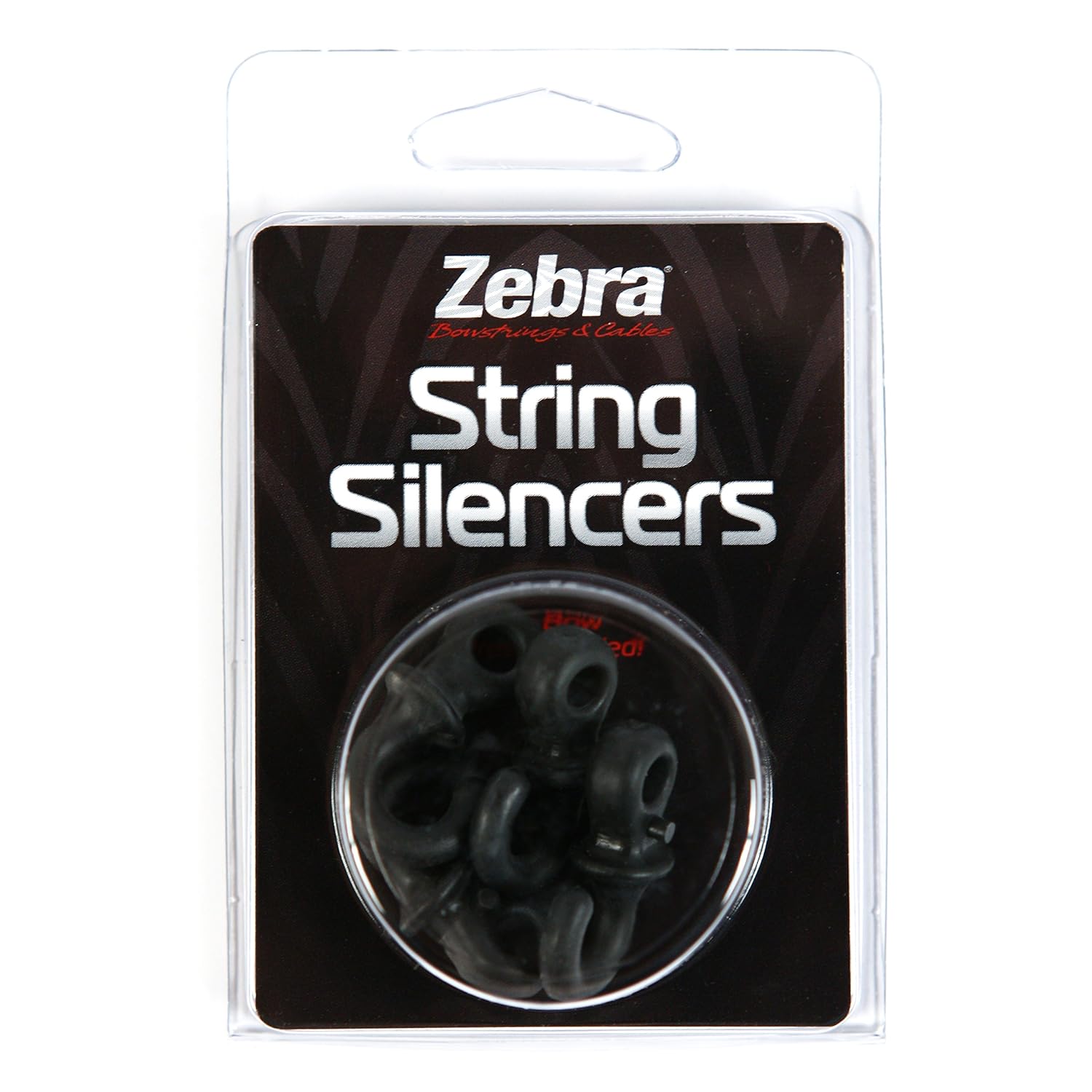 Zebra String Silencers Pack, Black Sports & Outdoors