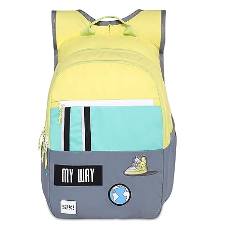 Wildcraft Wiki Girl 1 Badge Backpack Green (11990 Green)