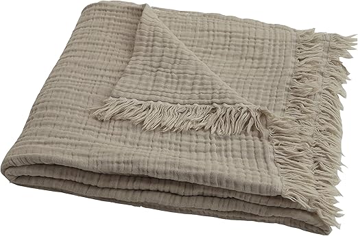muslin throw blanket