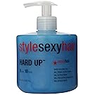 Style Sexy Hair Hard Up Gel - Shine 9 / Hold 10, 16.9-Ounce Pump Bottle